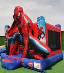 Spiderman2 1748644608 Spider Man Character Bounce House